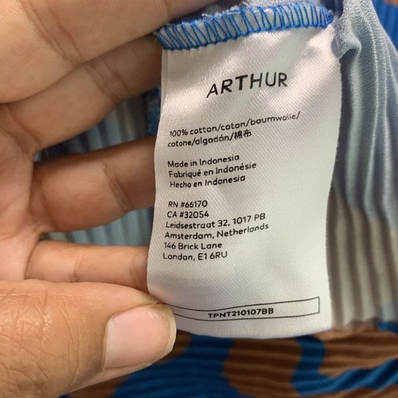 Arthur Apparel Women Crinkle Splat Midi Dress - Picture 9 of 9